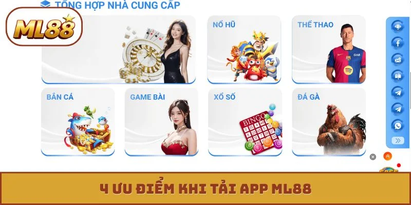 Tải App ML88 4 ưu điểm khi tải app ML88
