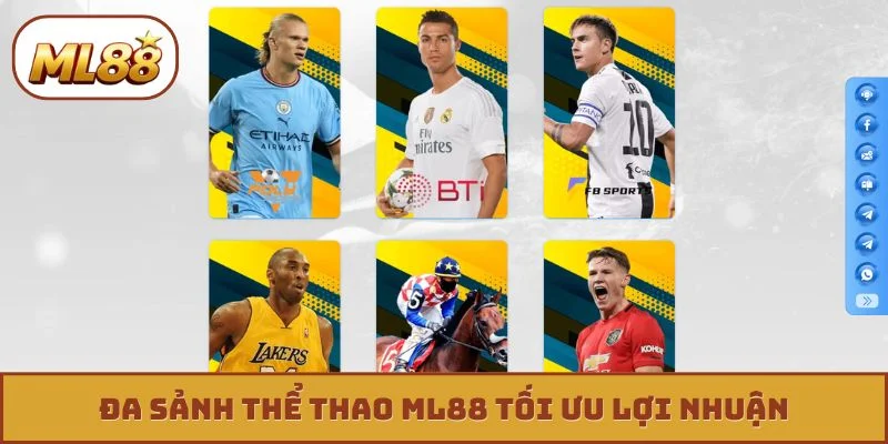 Đa sảnh thể thao ML88 tối ưu lợi nhuận