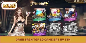 top 10 game bài uy tín ml88