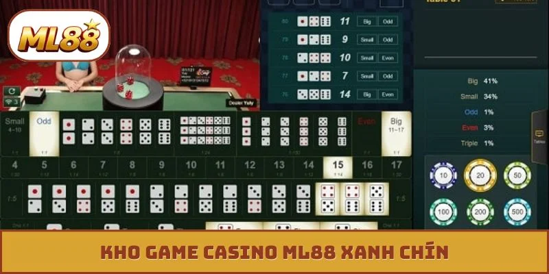 Casino ML88 Kho game casino ML88 xanh chín