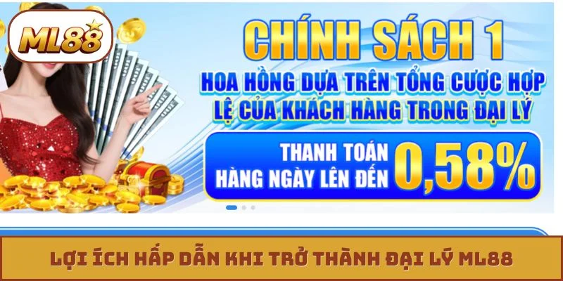 Đại lý ML88 Lợi ích hấp dẫn khi trở thành đại lý ML88